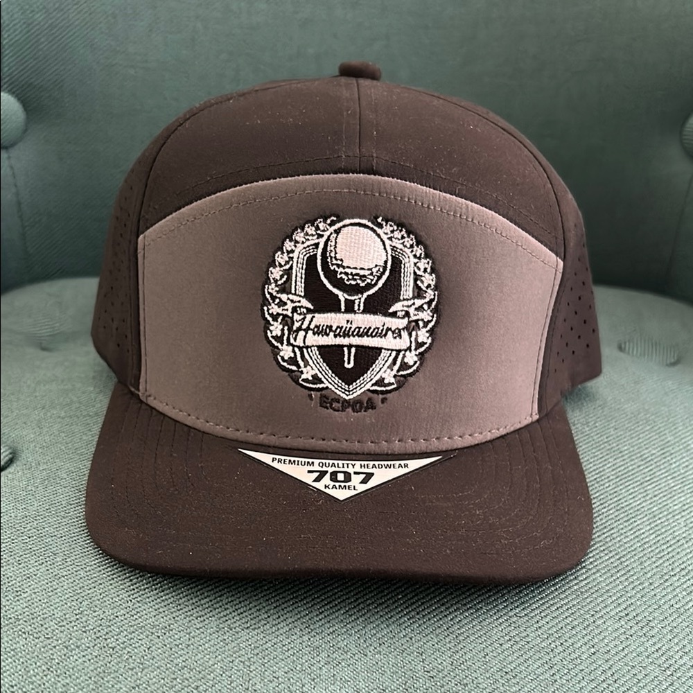 Black and Gray Baseball Cap